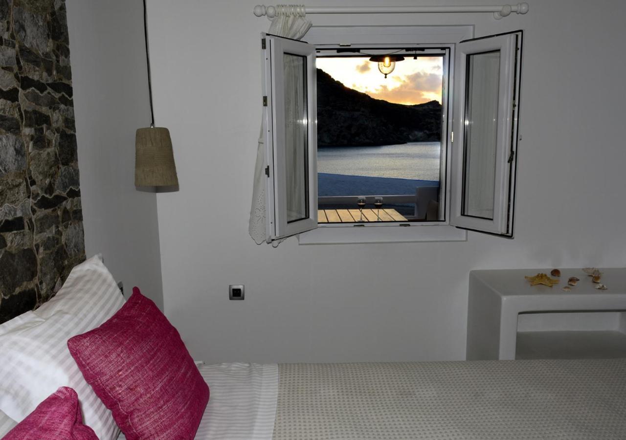 Вилла Seashell Mandrakia Sea View Экстерьер фото