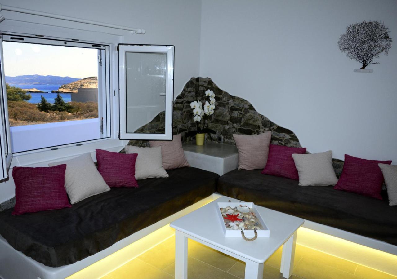 Вилла Seashell Mandrakia Sea View Экстерьер фото