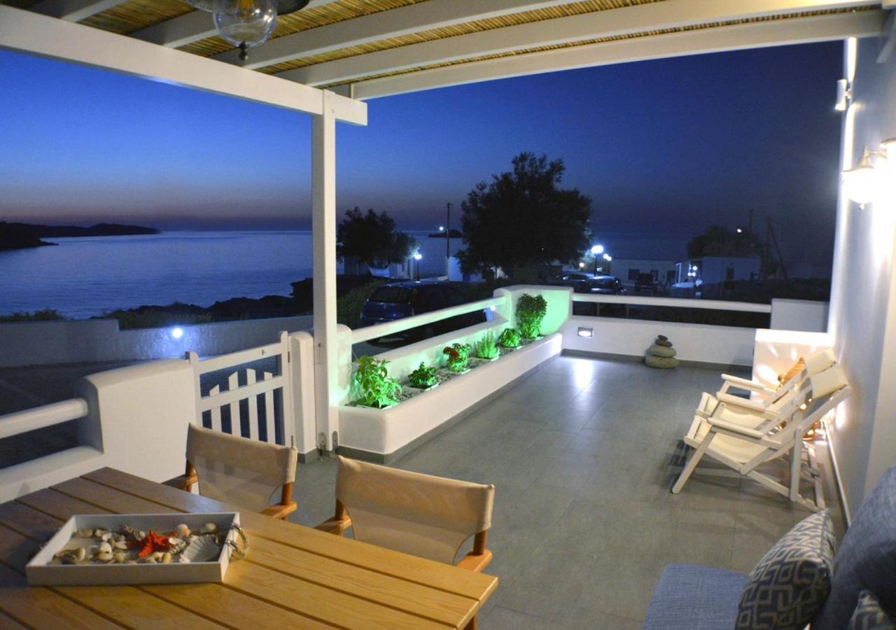 Вилла Seashell Mandrakia Sea View Экстерьер фото